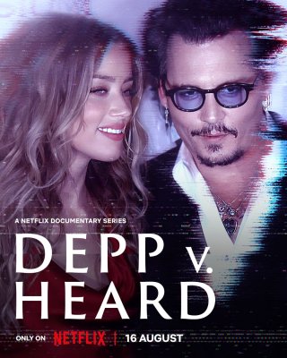  Johnny Depp vs Amber Heard affiche 